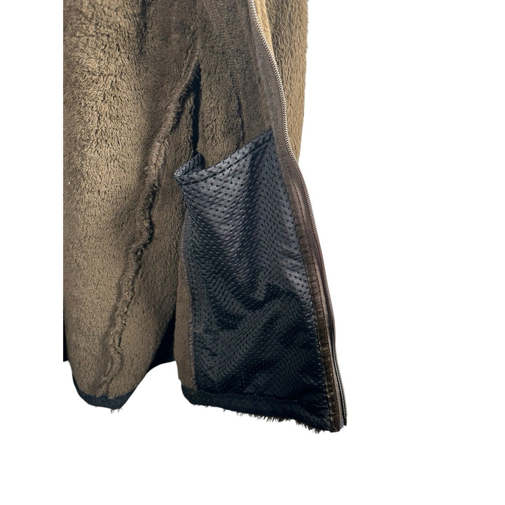 Triple Aught Design Shag Master Jacket Womens 2XL Brown Polartec Fleece Hooded - Picture 8 of 13